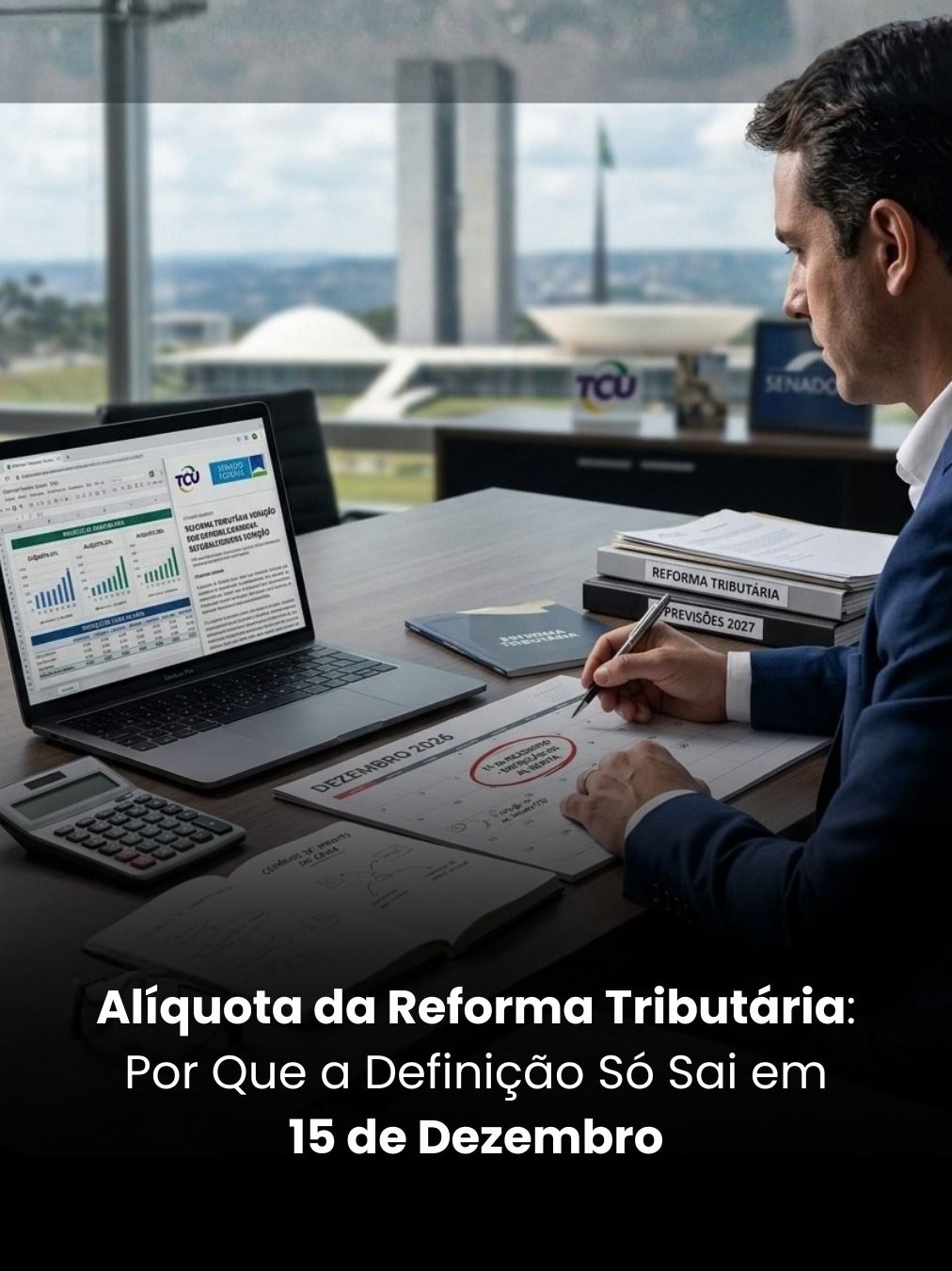 Alíquota da Reforma Tributária: Por Que a Definição Só Sai em 15 de Dezembro