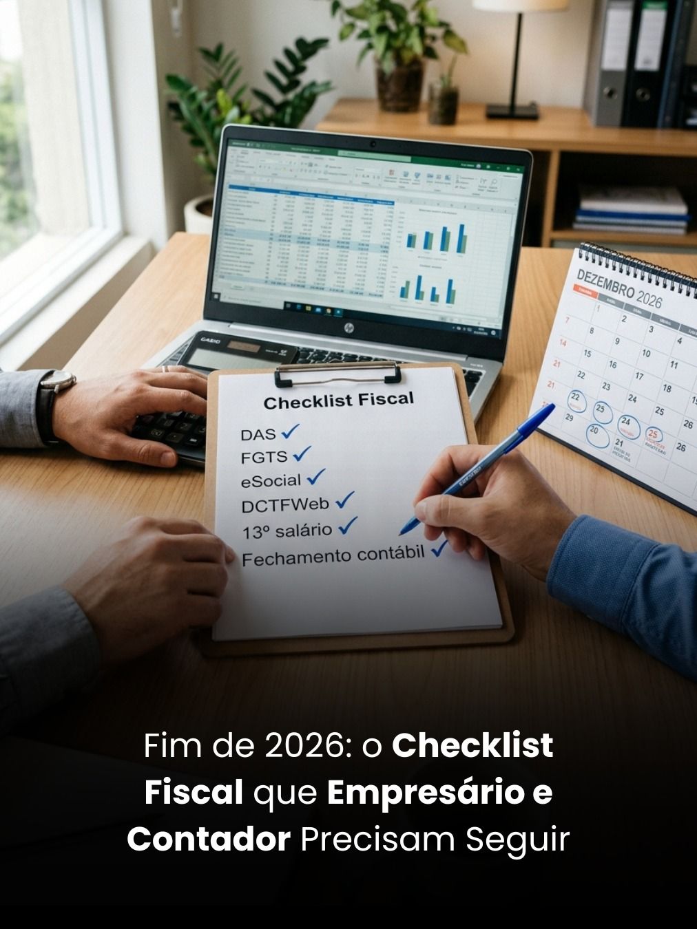 Fim de 2026: o Checklist Fiscal que Empresário e Contador Precisam Seguir
